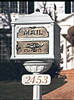 Classic Collection Mailbox Post Address Number Plaque