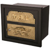 Classic Collection Wall Mount Face Plate Brass Accent
