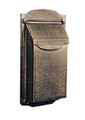 Contemporary Vertical Wall Mount Mailbox