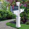 Signature Plus Mailbox Post - White