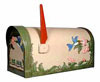 Hummingbird Hand-Painted Mailbox