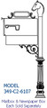 IMPERIAL CONTEMPORARY SERIES MAILBOX POST SYSTEM C2-6107
