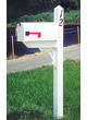 PT Post White with Standard Mailbox Installed 25 mile radius