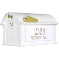 Balmoral Mailbox Monogram Plaque Box