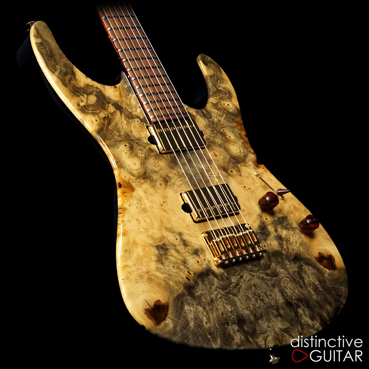 suhr modern custom set neck buckeye burl natural gloss 28835