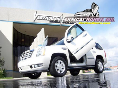 Vertical Doors 2007 Up Cadillac Escalade Bolt On Lambo Door Kit