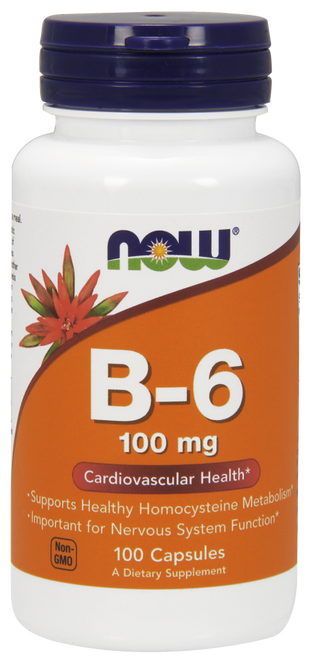 Vitamin B-6 by Now Foods