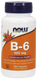 Vitamin B-6 by Now Foods