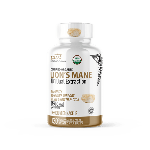 Certified Organic Lion's Mane by Nature's Fusion
