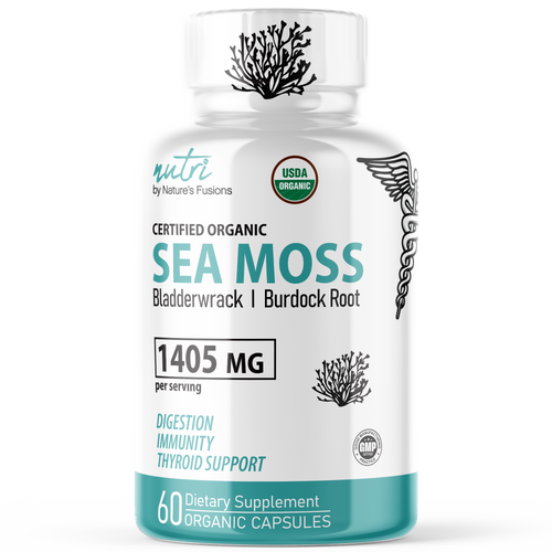 Nature's Fusions Sea Moss Certified Organic