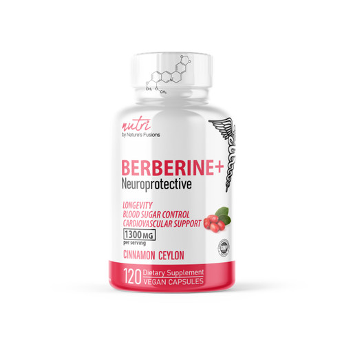 Nature's Fusions Berberine+ with Ceylon Cinnamon