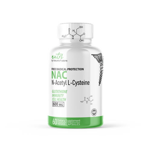 Nature's Fusions NAC N-Acetyl L-Cysteine 600mg 60CT