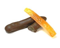 1 lb. Chocolate Covered Candied Orange Peel