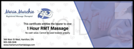 Maria Murchie - 1 Hour RMT Massage