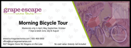 Grape Escape - Morning Bicycle Tour