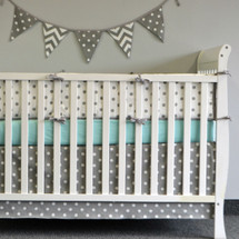 ELEPHANT JOY Baby Crib Bumper Pads