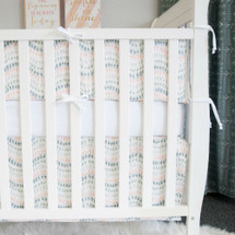 WOODLAND FOX Baby Crib Bumper Pads