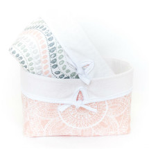 BOHO BLUSH Soft Nursery Baskets