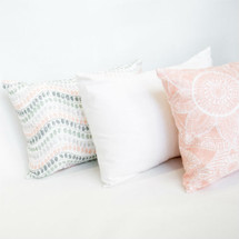 BOHO BLUSH Lumbar Nursery Pillows