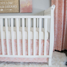 Gorgeous Crib Skirt Made of 100% Cotton 