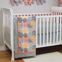 RIO 3 PC Set Crib Bedding - Bumperless