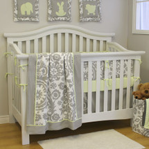 DOVE 4 PC Set Crib Bedding