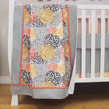 RIO Baby Crib Blanket with Border