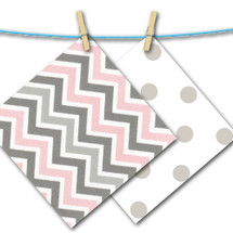 CHEVRON PINK SWATCHES -- "FREE"