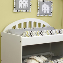 CHEVRON GREY Baby Change Pad Cover