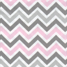 CHEVRON PINK Fabric