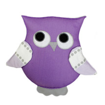 HOOTY LILAC  Purple "Hootlet" Wall Art