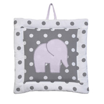 MOXY LILAC Elephant Nursery Wall Art