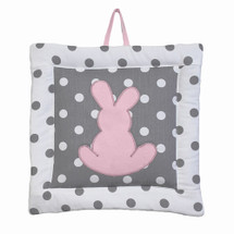 MOXY PINK Bunny Nursery Wall Art