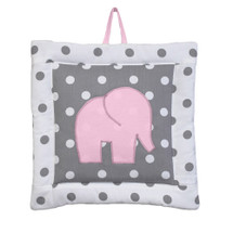 MOXY PINK Elephant Nursery Wall Art