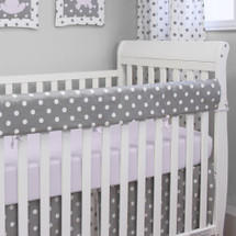 MOXY LILAC Baby Crib Rail Protector