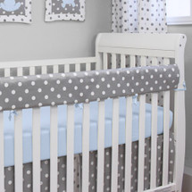 MOXY BLUE Baby Crib Rail Protector