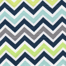 CHEVRON NAVY Fabric