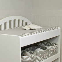 SIMPLY GREY Baby Change Pad Cover