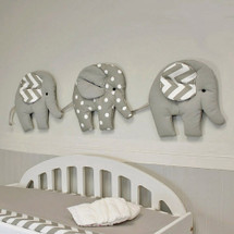 SIMPLY GREY Nursery Elephant Parade