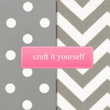 SIMPLY GREY Fabric Crafting Bundle