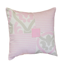 PINK JULEP Patch Decor Nursery Pillow