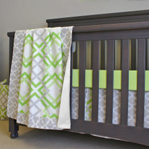 KEEWEE 3 PC Set Crib Bedding - Bumperless