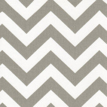 SIMPLY GREY ZigZag Fabric