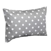 RIO Dark Dot Lumbar Nursery Pillow