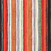 Red, Grey, Papaya stripe