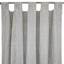 grey bark tab top drapes
