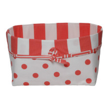 Coralee Soft Nursery Basket -- Dot 