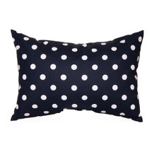SIMPLY NAVY Lumbar Nursery Pillow - Lite Dot