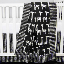 GROOVY GIRAFFE  Baby Blanket 