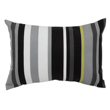 MIDNIGHT Lumbar Nursery Pillow - Licorice Black